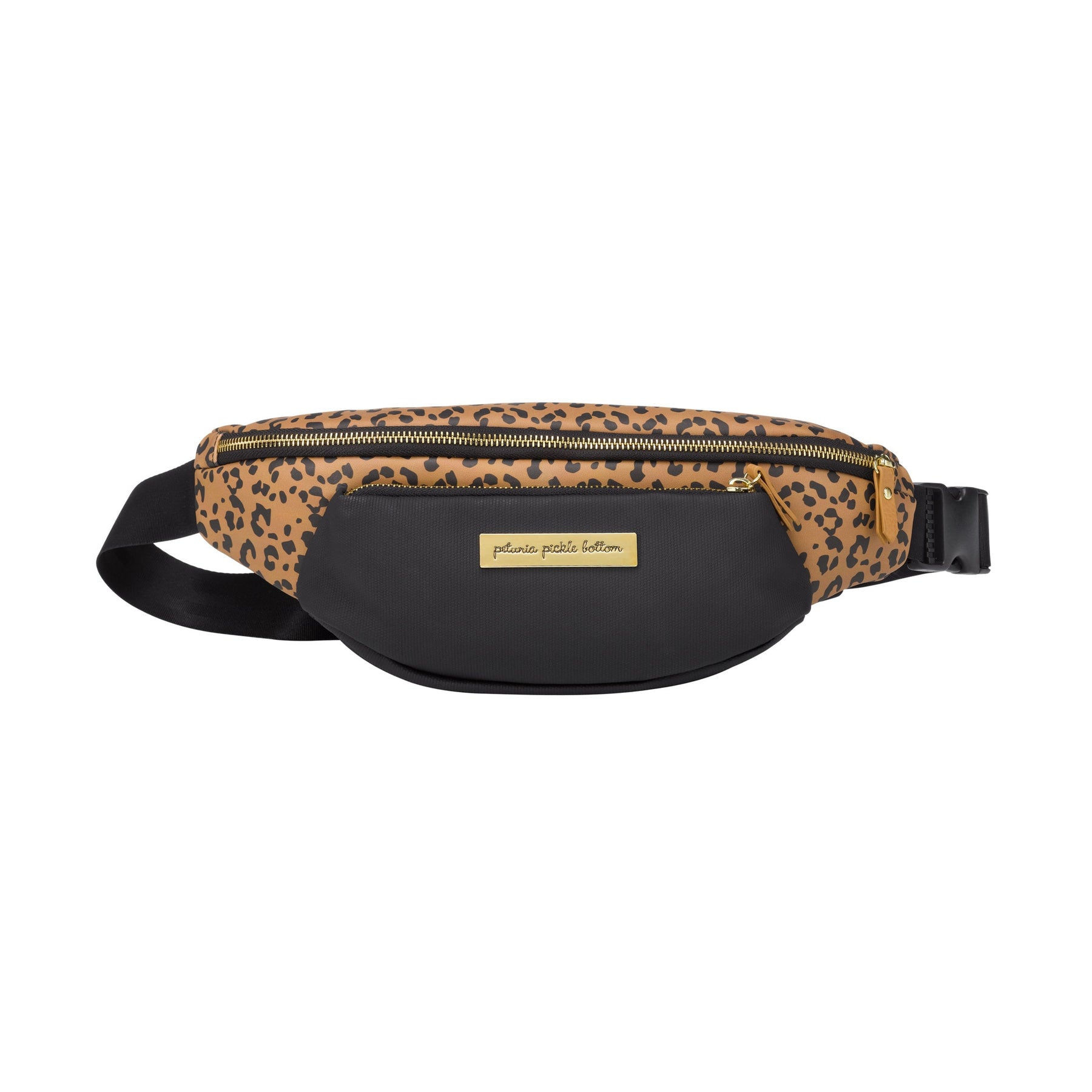 All-Around Belt Bag in Leopard Leatherette – Petunia Pickle Bottom