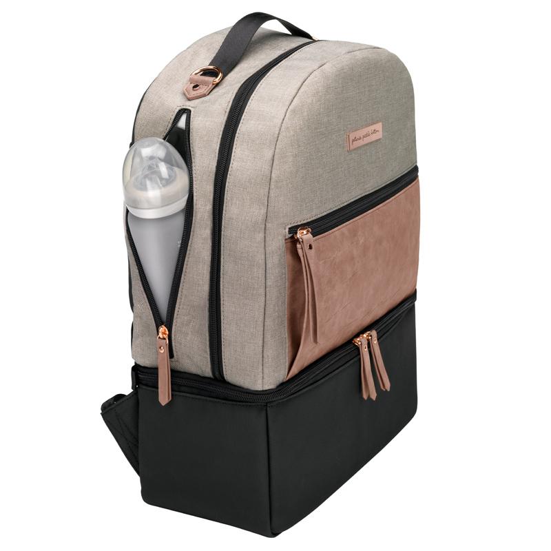 Axis Backpack in Dusty Rose/Sand-Diaper Bags-Petunia Pickle Bottom