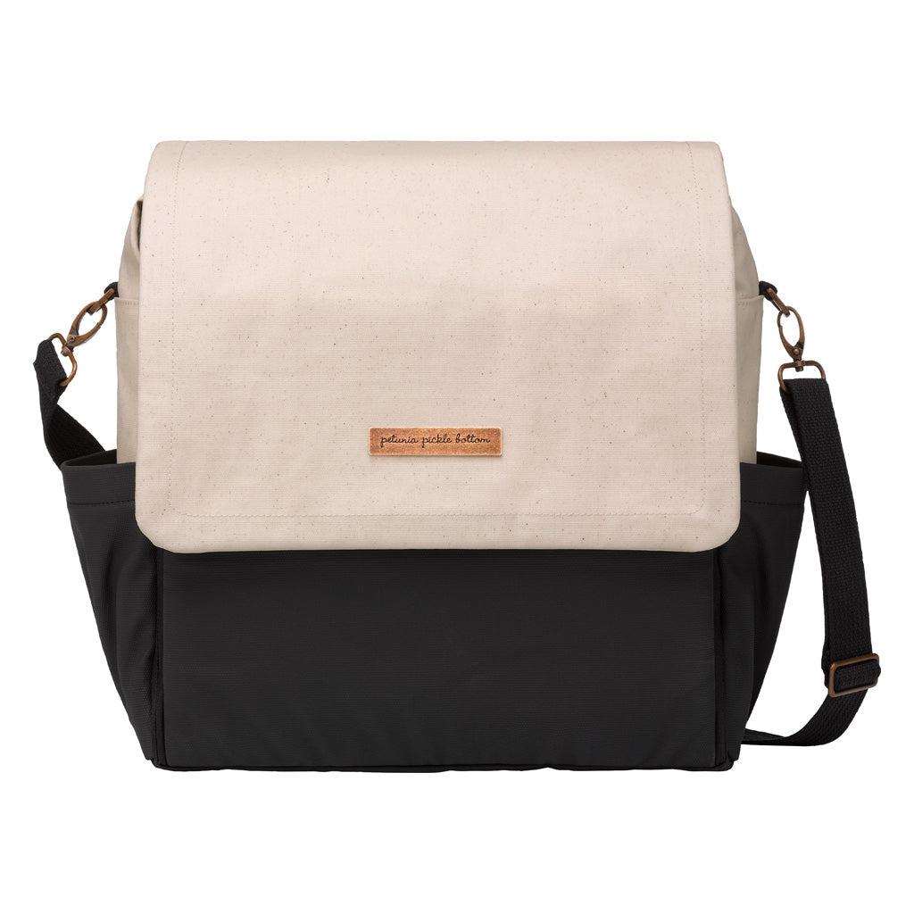 Boxy Backpack in Birch/Black Colorblock – Petunia Pickle Bottom