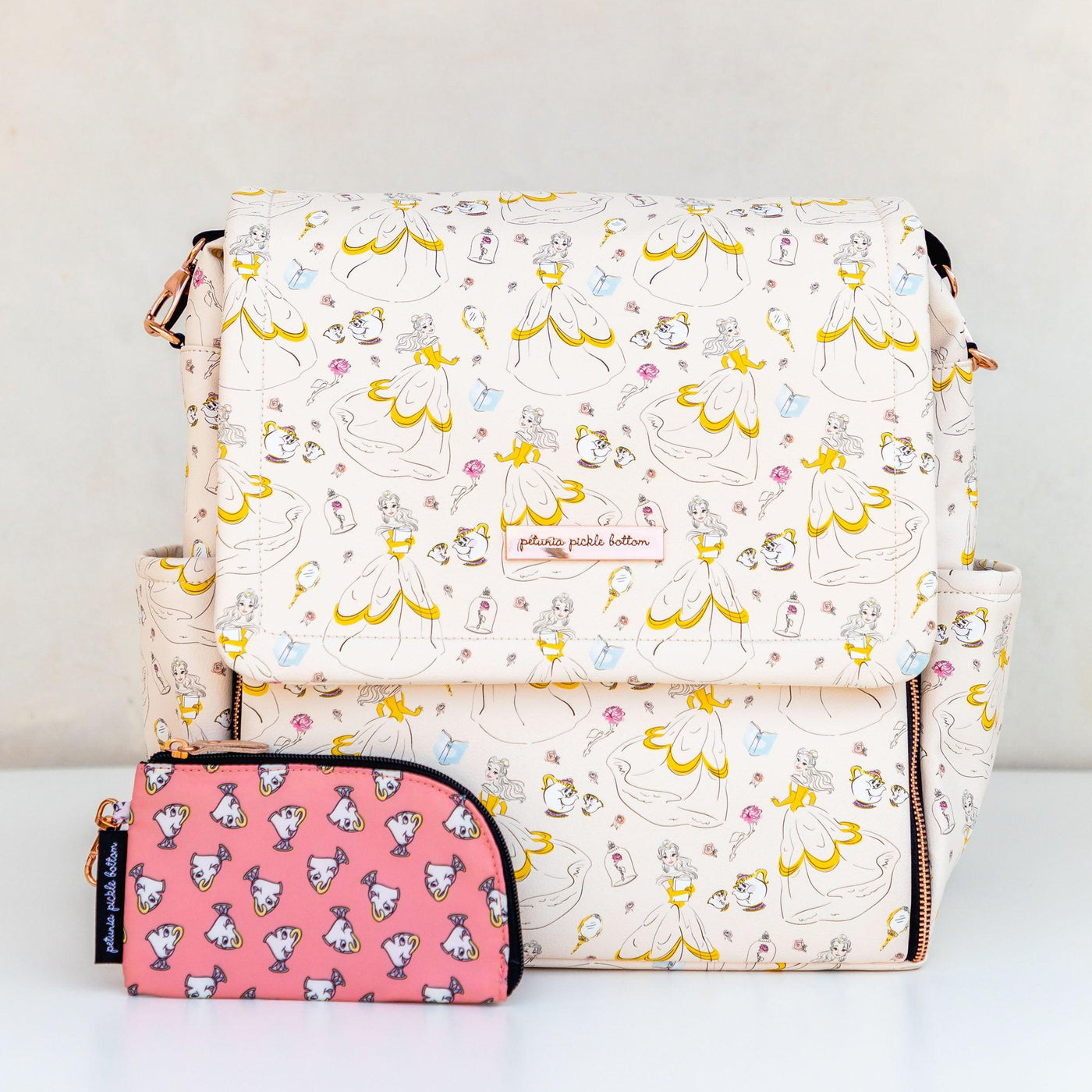 Boxy Backpack in Whimsical Belle-Diaper Bags-Petunia Pickle Bottom