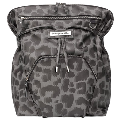 Cinch Backpack in Shadow Leopard-Diaper Bags-Petunia Pickle Bottom
