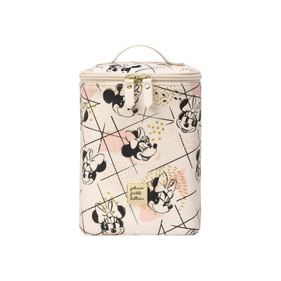 Cool Pixel Plus in Shimmery Minnie Mouse-Bottle Bags-Petunia Pickle Bottom