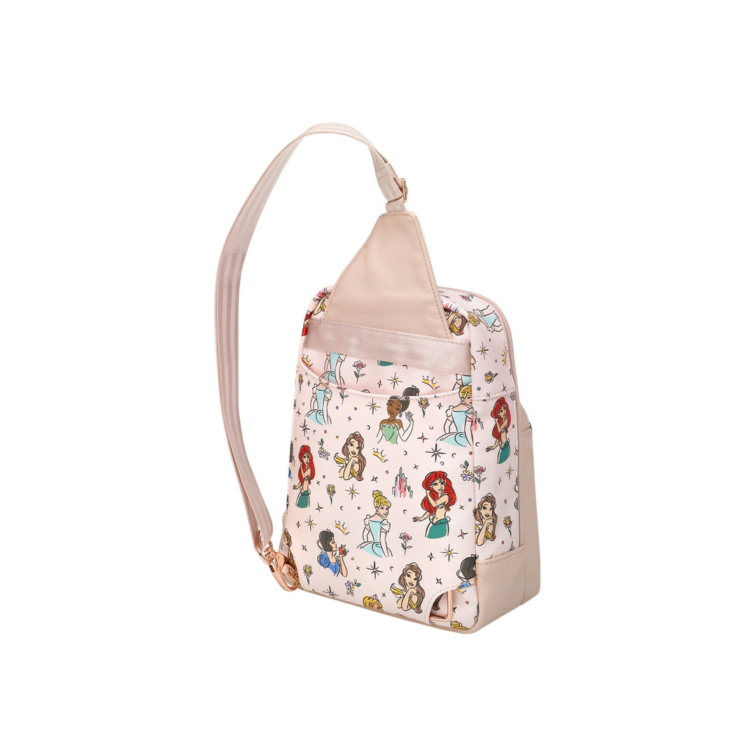 Criss-Cross Sling in Disney Princess-Handbags-Petunia Pickle Bottom