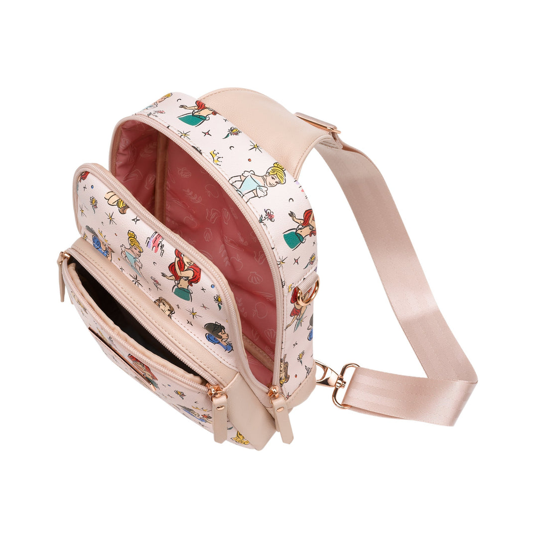 Criss-Cross Sling in Disney Princess-Handbags-Petunia Pickle Bottom