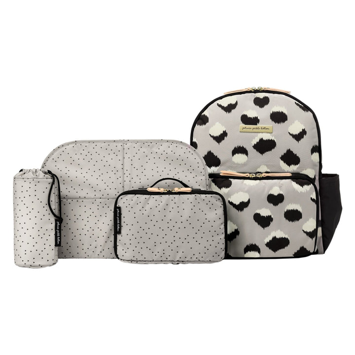 District Backpack Diaper Bag in Inkblot Ikat-Diaper Bags-Petunia Pickle Bottom