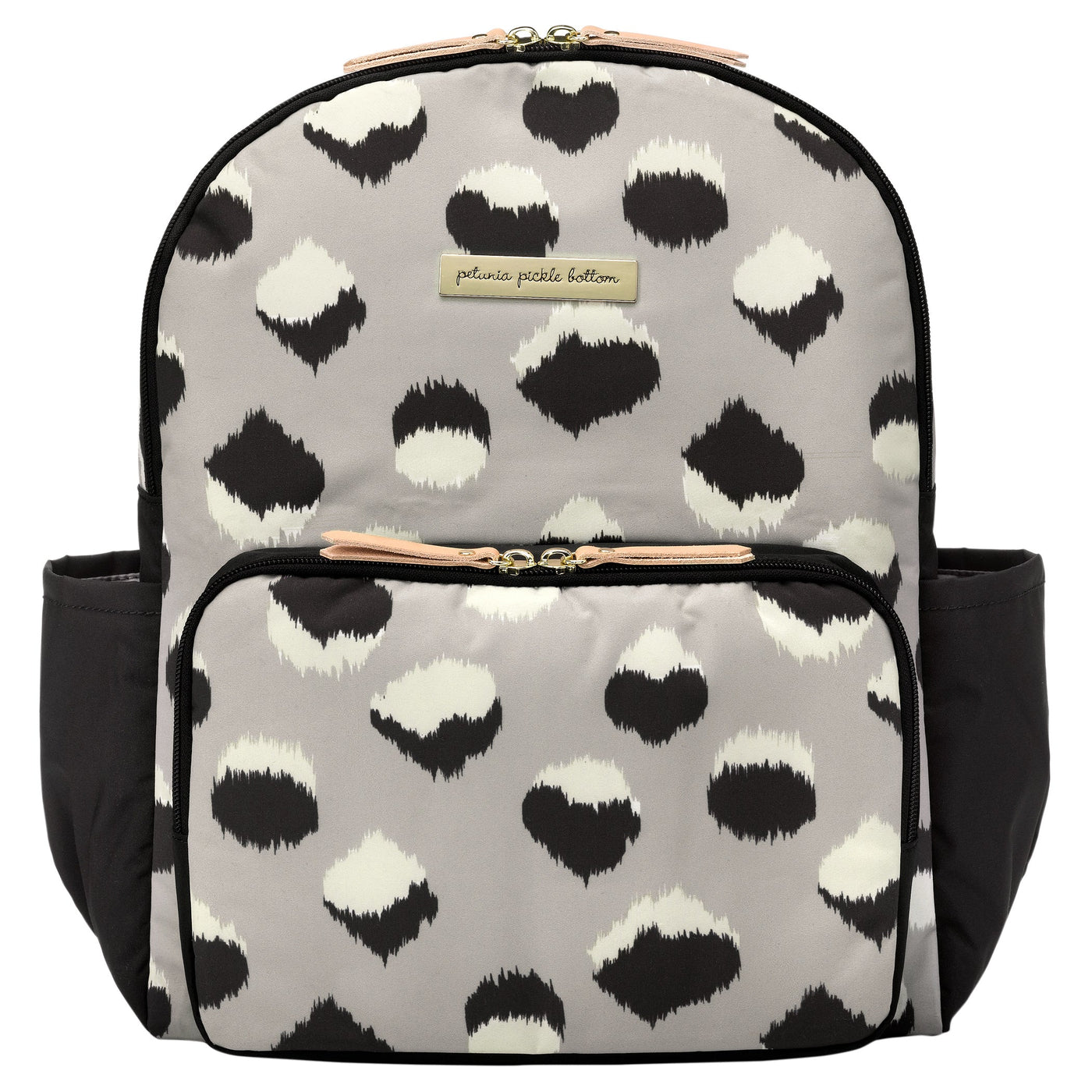 District Backpack Diaper Bag in Inkblot Ikat-Diaper Bags-Petunia Pickle Bottom