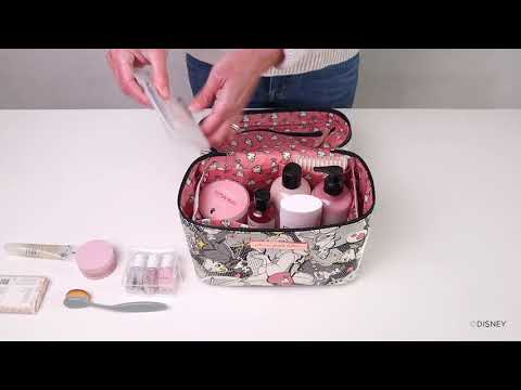 Travel Train Case in Pop Art Belle