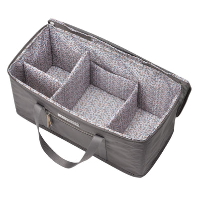 Inter-Mix Contents Caddy in Charcoal-Packing Cubes-Petunia Pickle Bottom