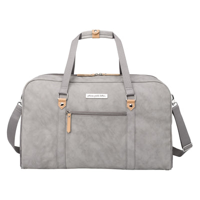 Inter-Mix Live-for-the-Weekender Travel Bag in Pewter-Luggage & Bags-Petunia Pickle Bottom