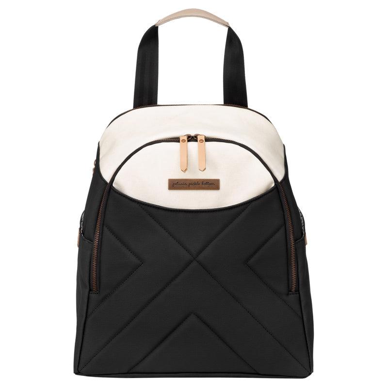 Inter-Mix Slope Backpack in Birch/Black-Diaper Bags-Petunia Pickle Bottom