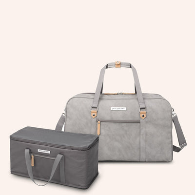 Live-for-the-Weekender Travel Bag & Organizer Bundle Pewter-Diaper Bags-Petunia Pickle Bottom