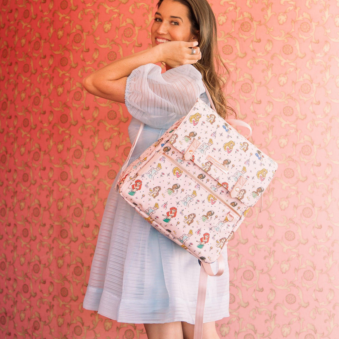 Meta Backpack Diaper Bag in Disney Princess-Diaper Bags-Petunia Pickle Bottom