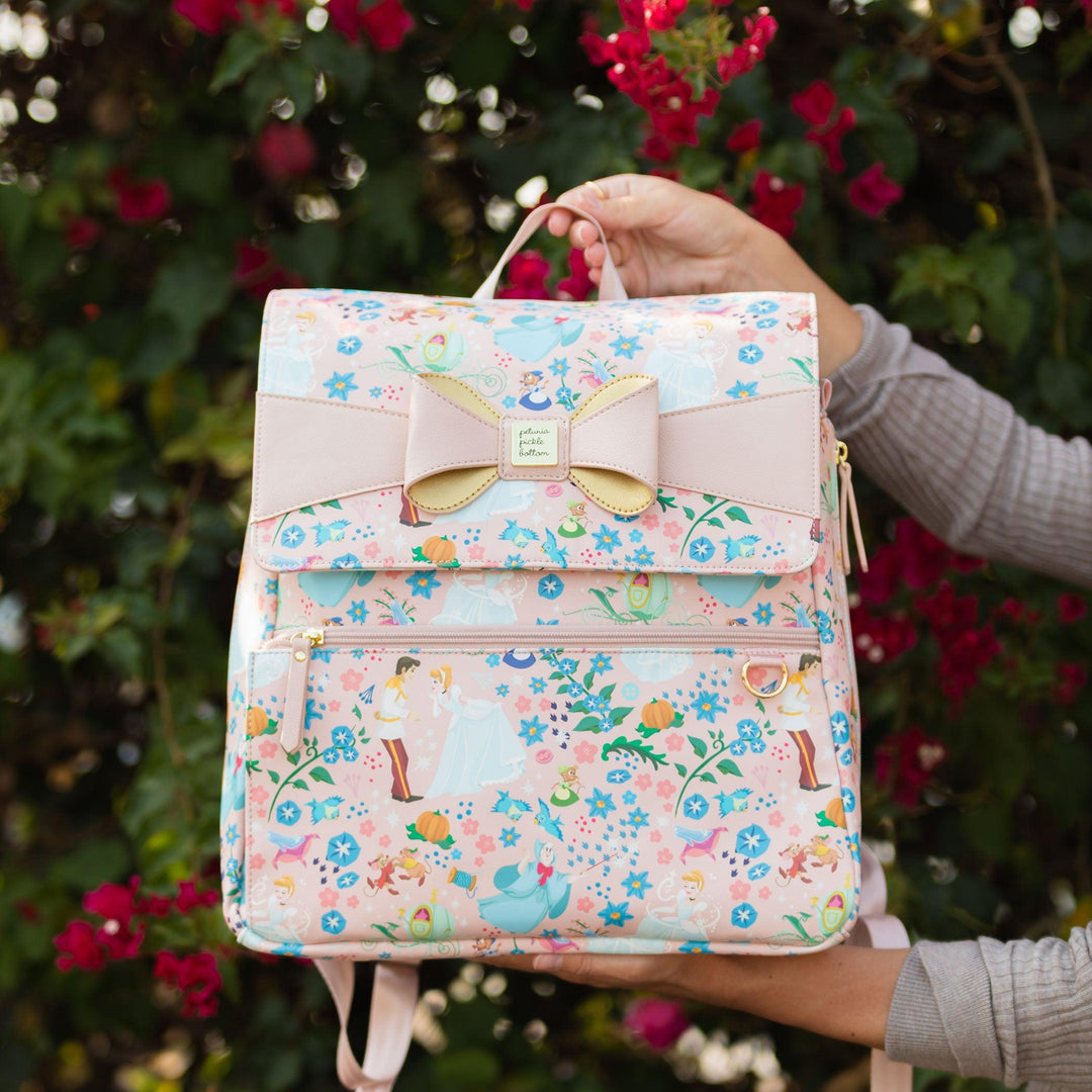 Meta Backpack Diaper Bag in Disney's Cinderella-Diaper Bags-Petunia Pickle Bottom