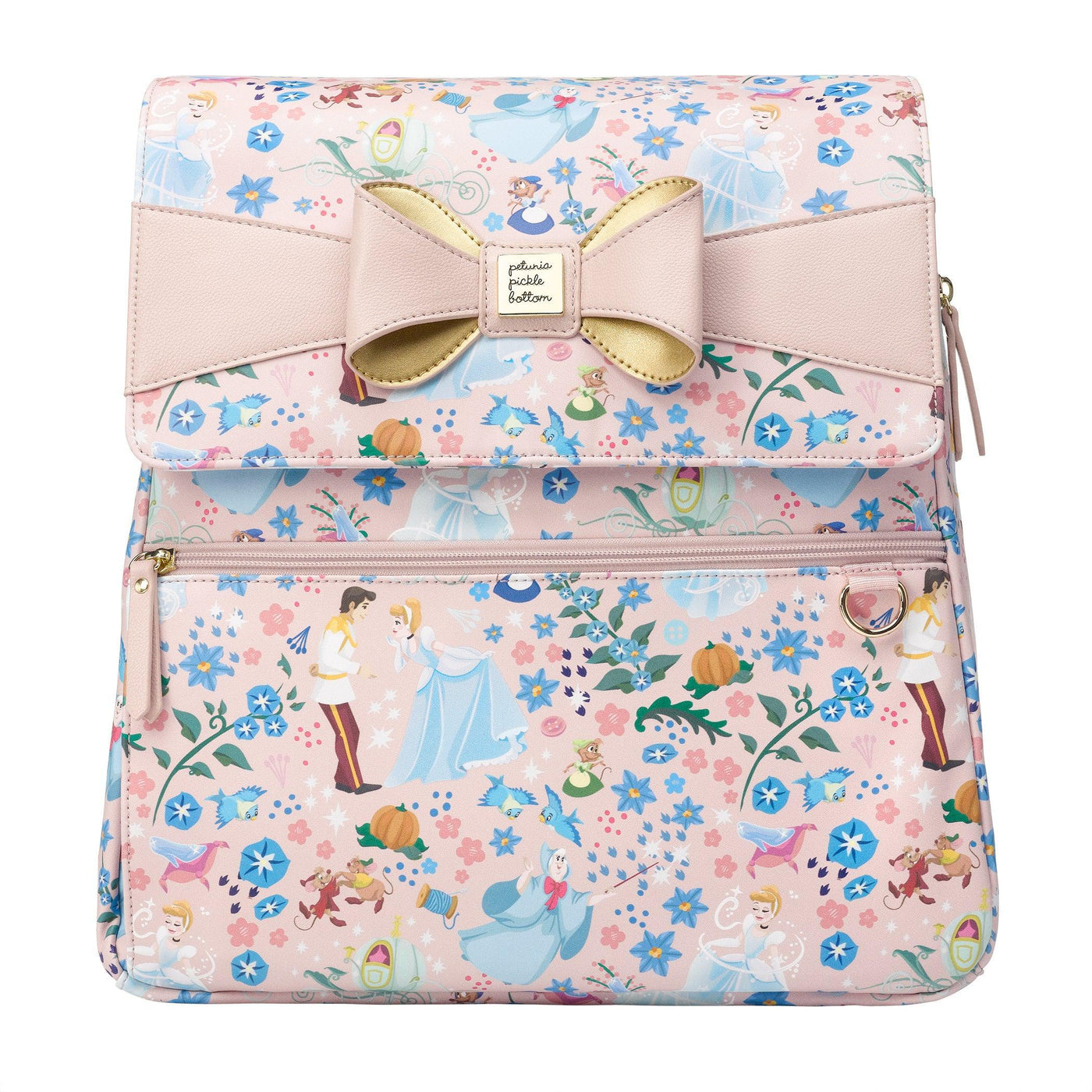 Meta Backpack Diaper Bag in Disney's Cinderella-Diaper Bags-Petunia Pickle Bottom