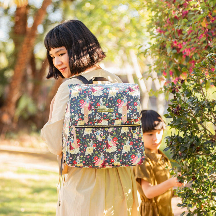 Meta Backpack Diaper Bag in Disney's Snow White's Enchanted Forest-Diaper Bags-Petunia Pickle Bottom
