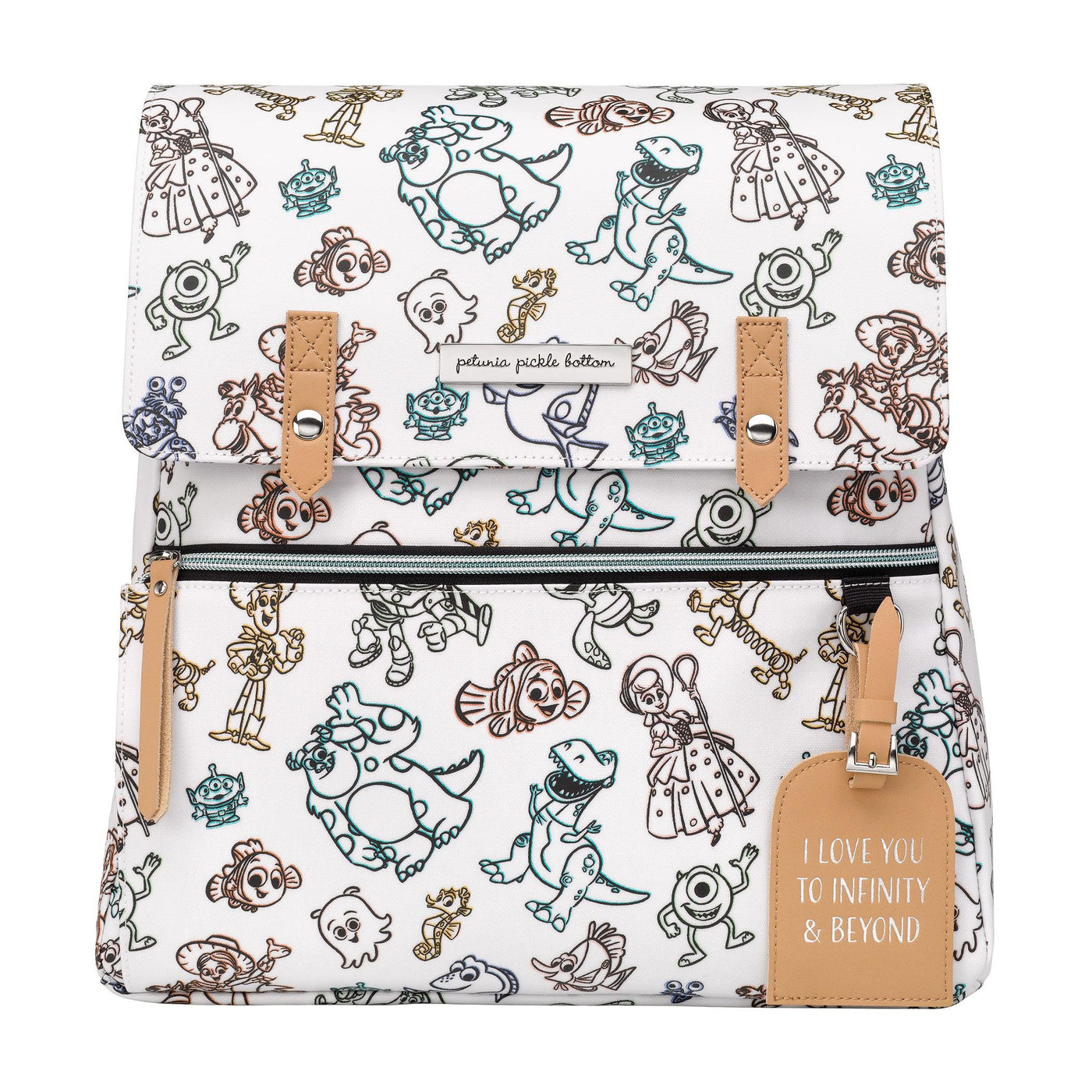Meta Backpack in Disney & Pixar Playday-Diaper Bags-Petunia Pickle Bottom