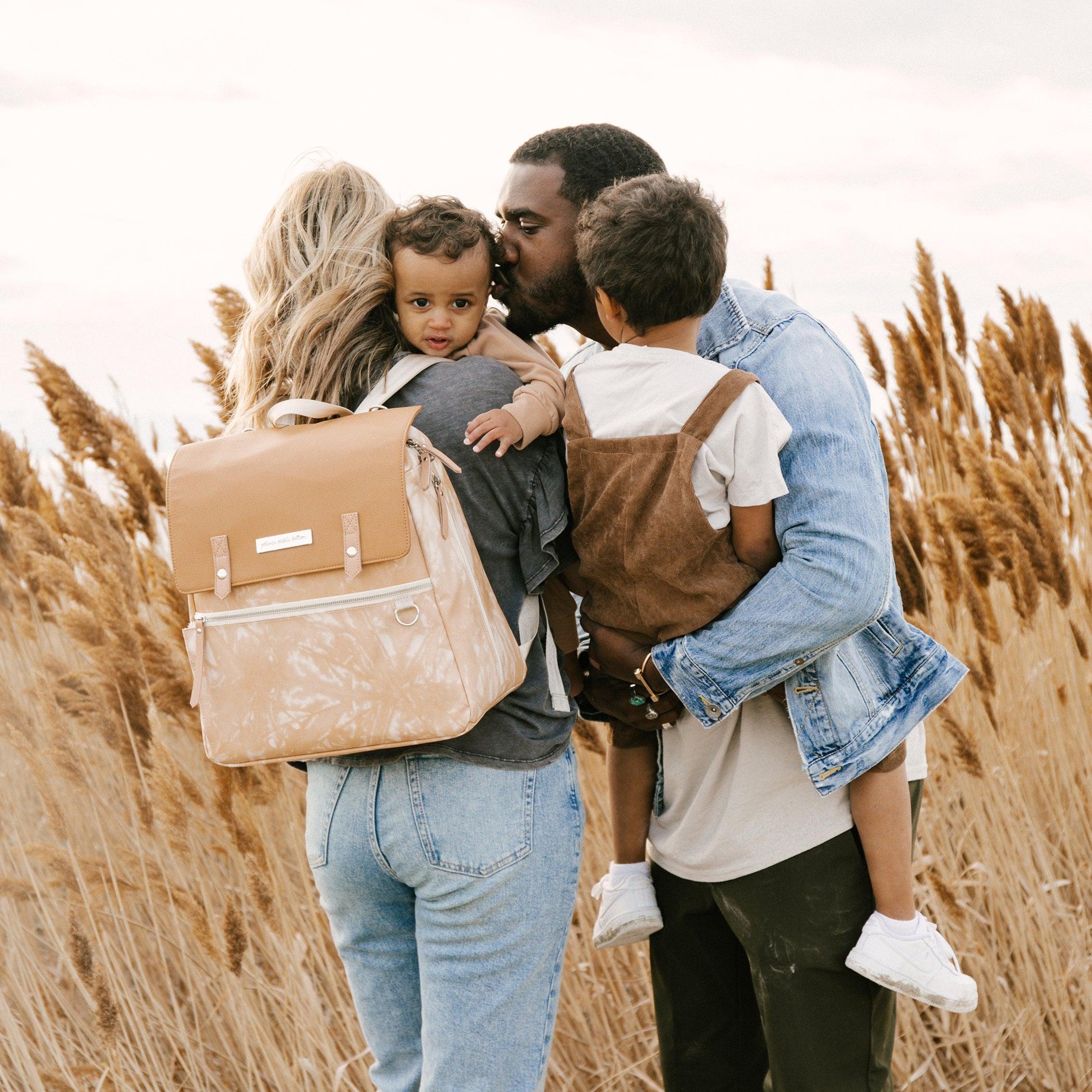 Meta Backpack in Dusted Desert Tie Dye Petunia Pickle Bottom