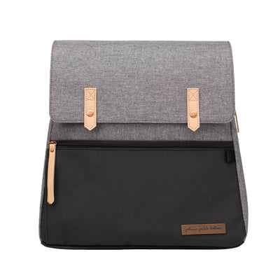 Meta Backpack in Graphite/Black-Diaper Bags-Petunia Pickle Bottom