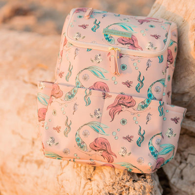 Method Backpack Diaper Bag in Disney's Little Mermaid-Diaper Bags-Petunia Pickle Bottom