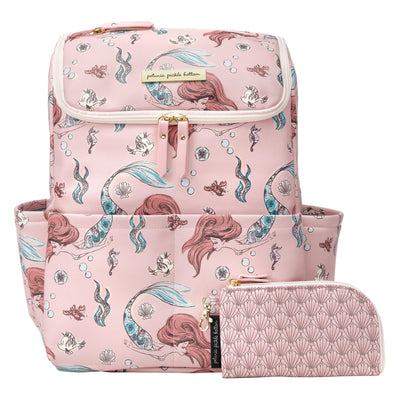Method Backpack Diaper Bag in Disney's Little Mermaid-Diaper Bags-Petunia Pickle Bottom