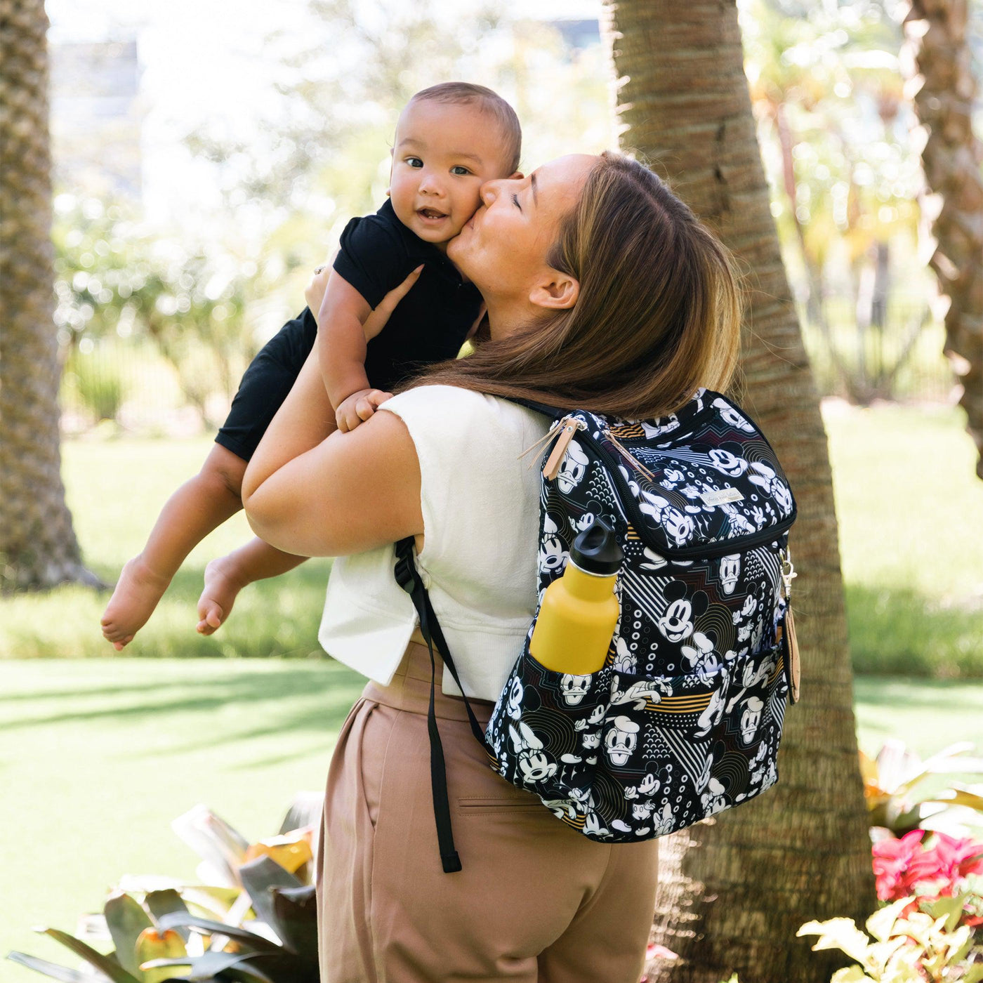 Method Backpack in Disney Mickey & Friends Good Times Collection-Diaper Bags-Petunia Pickle Bottom