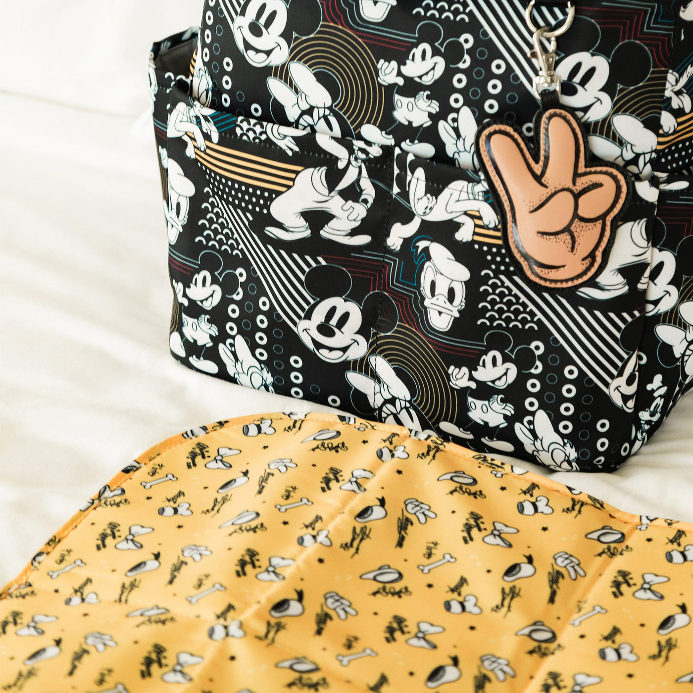 Method Backpack in Disney Mickey & Friends Good Times Collection-Diaper Bags-Petunia Pickle Bottom
