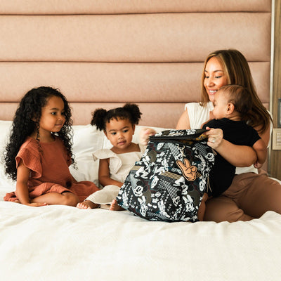 Method Backpack in Disney Mickey & Friends Good Times Collection-Diaper Bags-Petunia Pickle Bottom