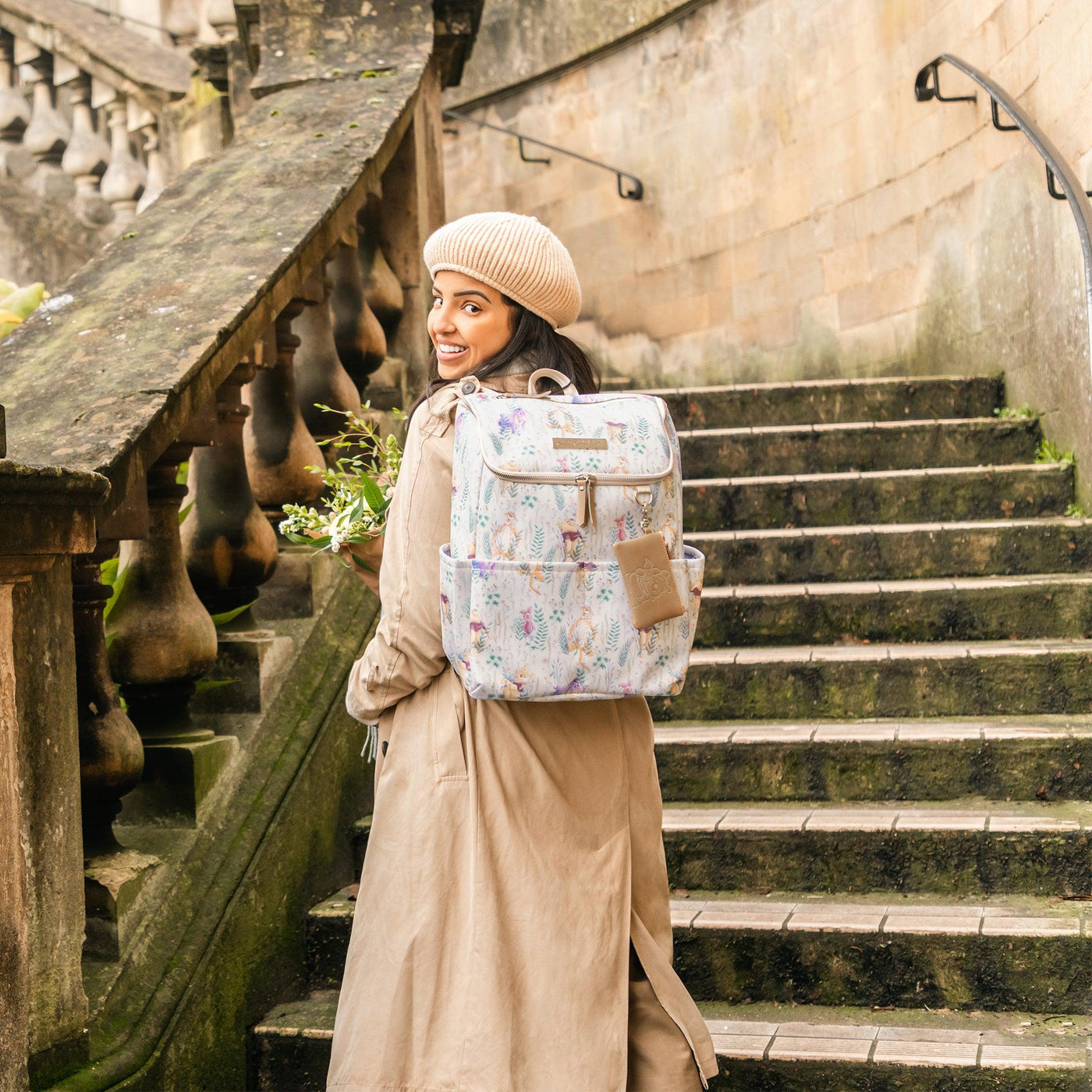Method Backpack in Disney's Winnie the Pooh's Friendship in Bloom-Diaper Bags-Petunia Pickle Bottom