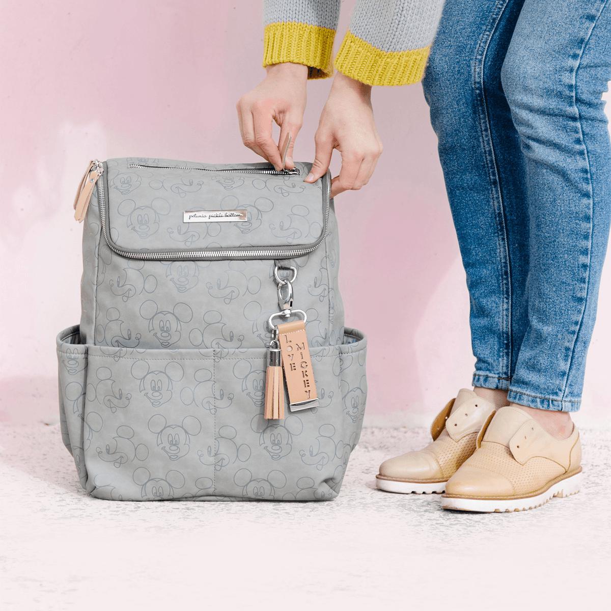 Method Backpack in Love Mickey Mouse-Diaper Bags-Petunia Pickle Bottom