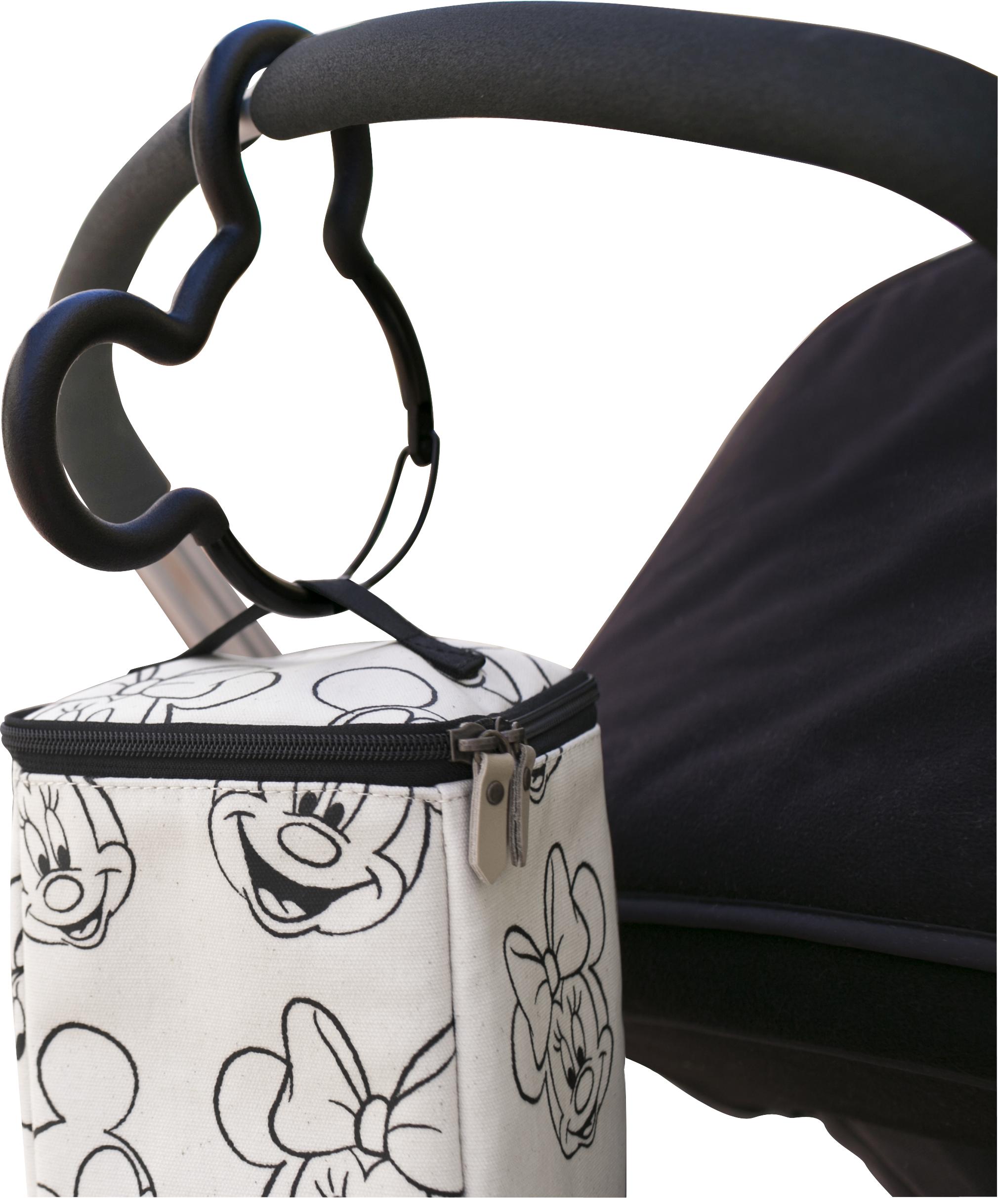 Mickey Mouse Stroller Hook in Black Petunia Pickle Bottom