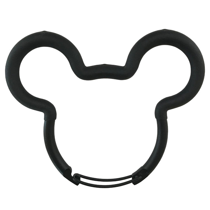 Mickey Mouse Stroller Hook in Black-Stroller Clips-Petunia Pickle Bottom