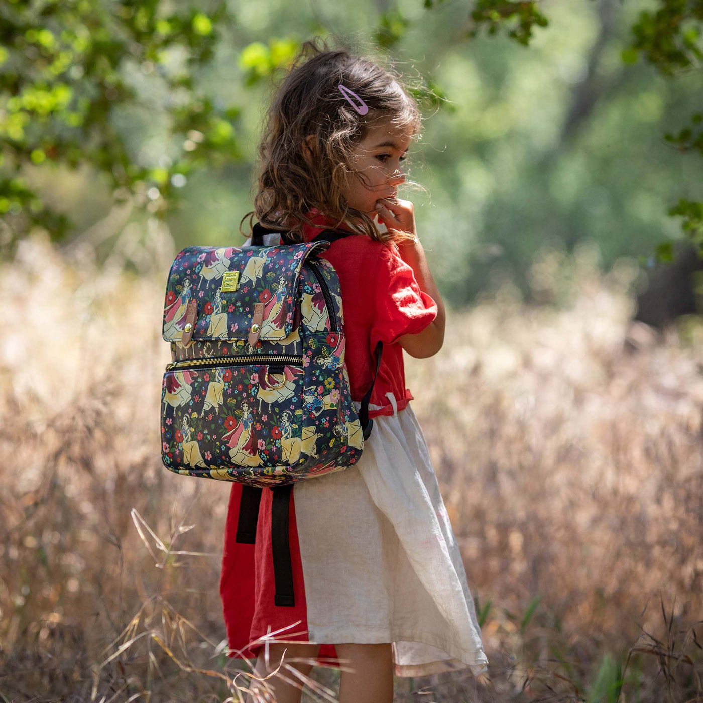 Mini Meta Backpack in Disney's Snow White's Enchanted Forest-Backpacks-Petunia Pickle Bottom