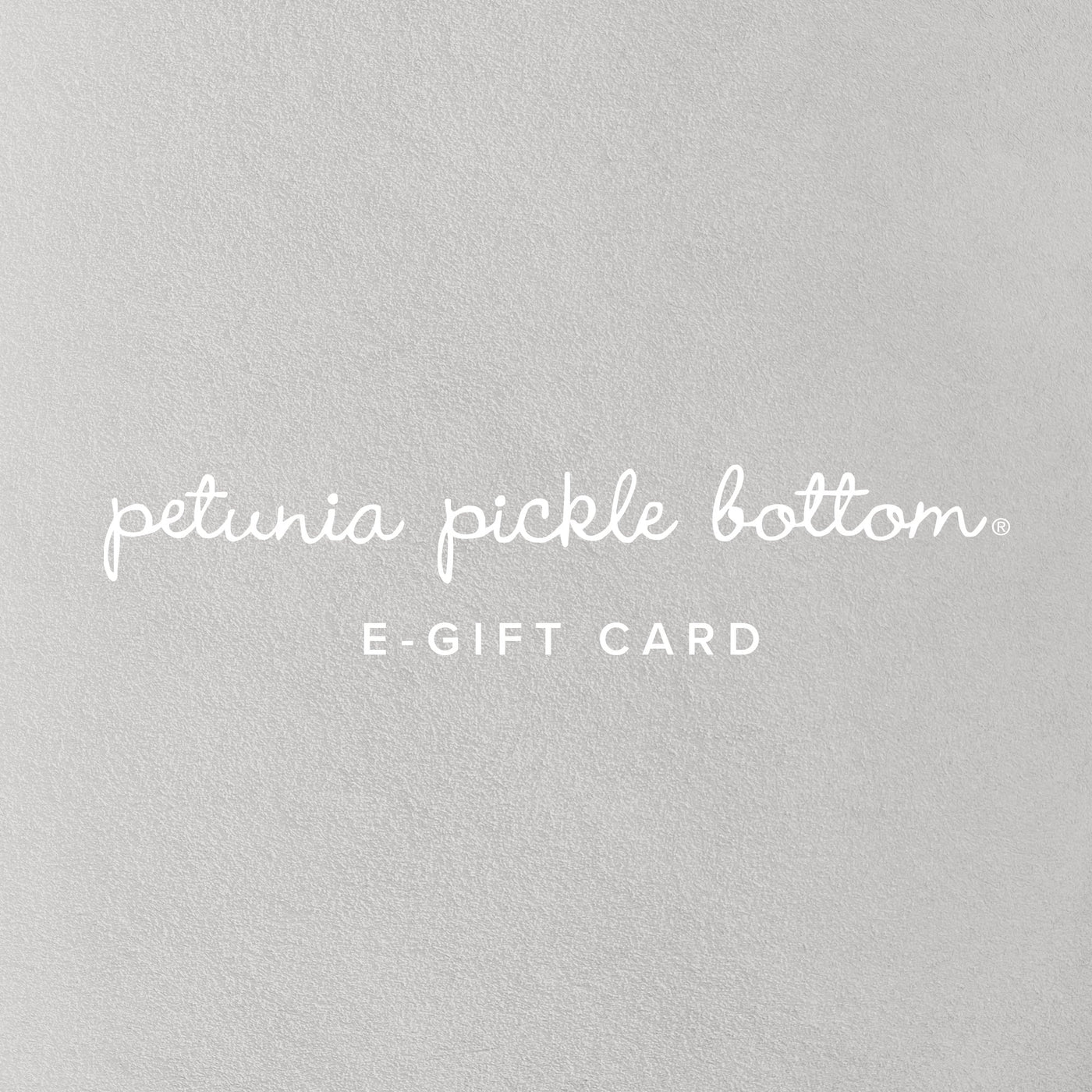 Petunia eGift Card-Gift Card-Petunia Pickle Bottom