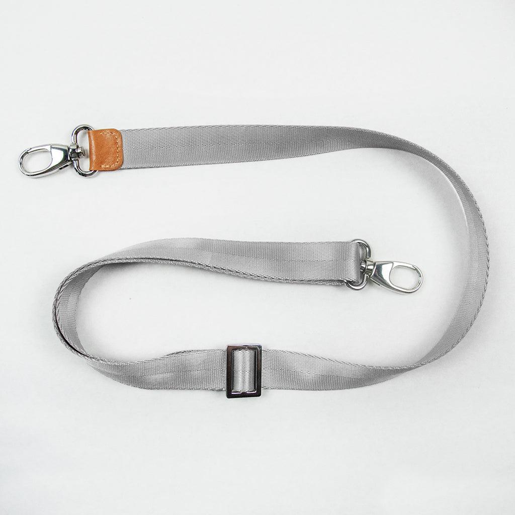 Shoulder Strap 1 Inch in Grey-Shoulder Straps-Petunia Pickle Bottom