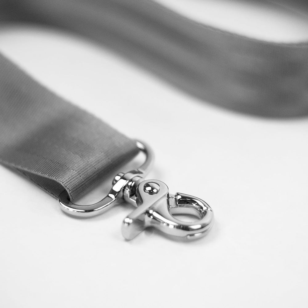 Shoulder Strap 1.5 Inch in Grey/Silver-Shoulder Straps-Petunia Pickle Bottom