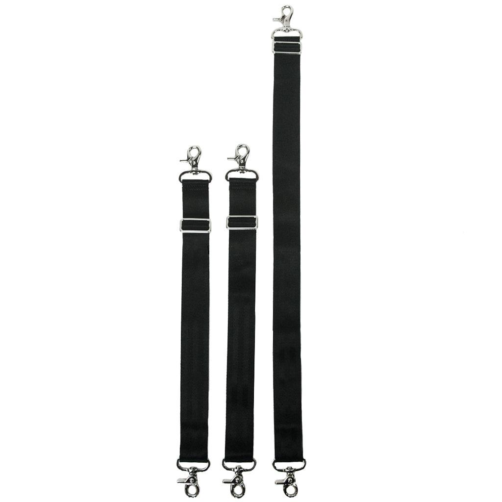 Strap Set in Black/Silver-Shoulder Straps-Petunia Pickle Bottom