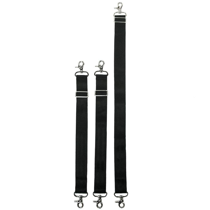 Strap Set in Black/Silver-Shoulder Straps-Petunia Pickle Bottom