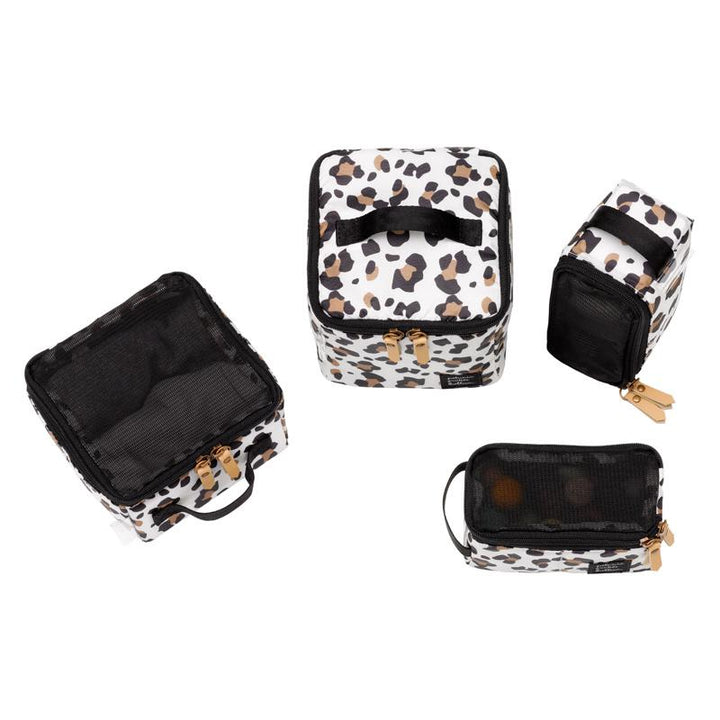 Tempo Backpack in Brioche & Packing Cube Set Bundle-Diaper Bags-Petunia Pickle Bottom