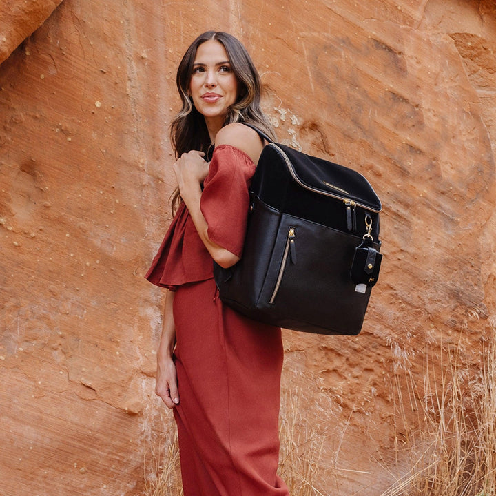 Tempo Backpack Diaper Bag in Twilight Black-Diaper Bags-Petunia Pickle Bottom