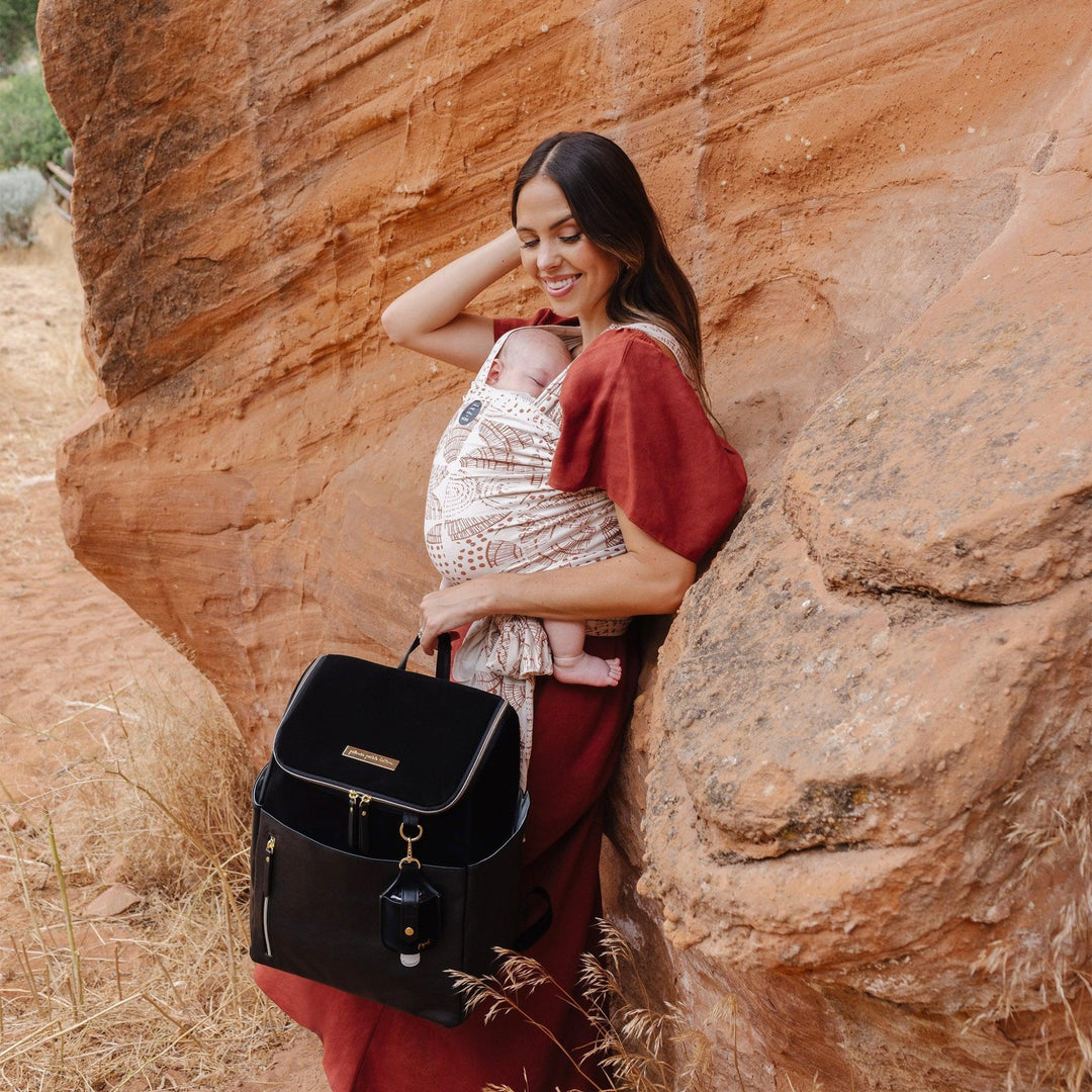 Tempo Backpack Diaper Bag in Twilight Black-Diaper Bags-Petunia Pickle Bottom